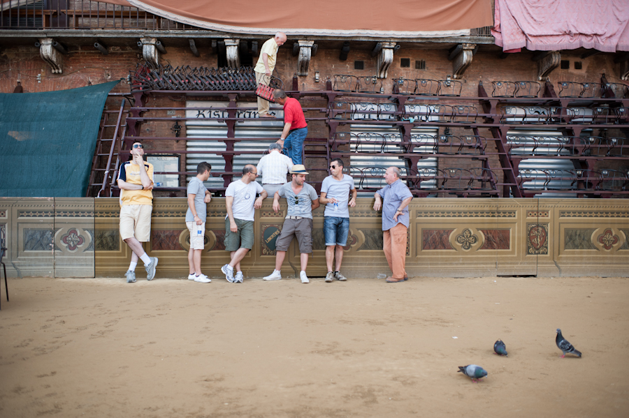 Siena – preparando il palio