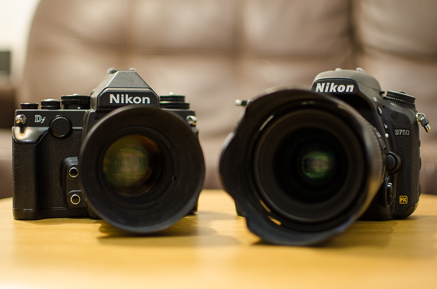 lo stile e l’ergonomia  – prime impressioni e test ISO – Nikon Df vs D750 – prima parte