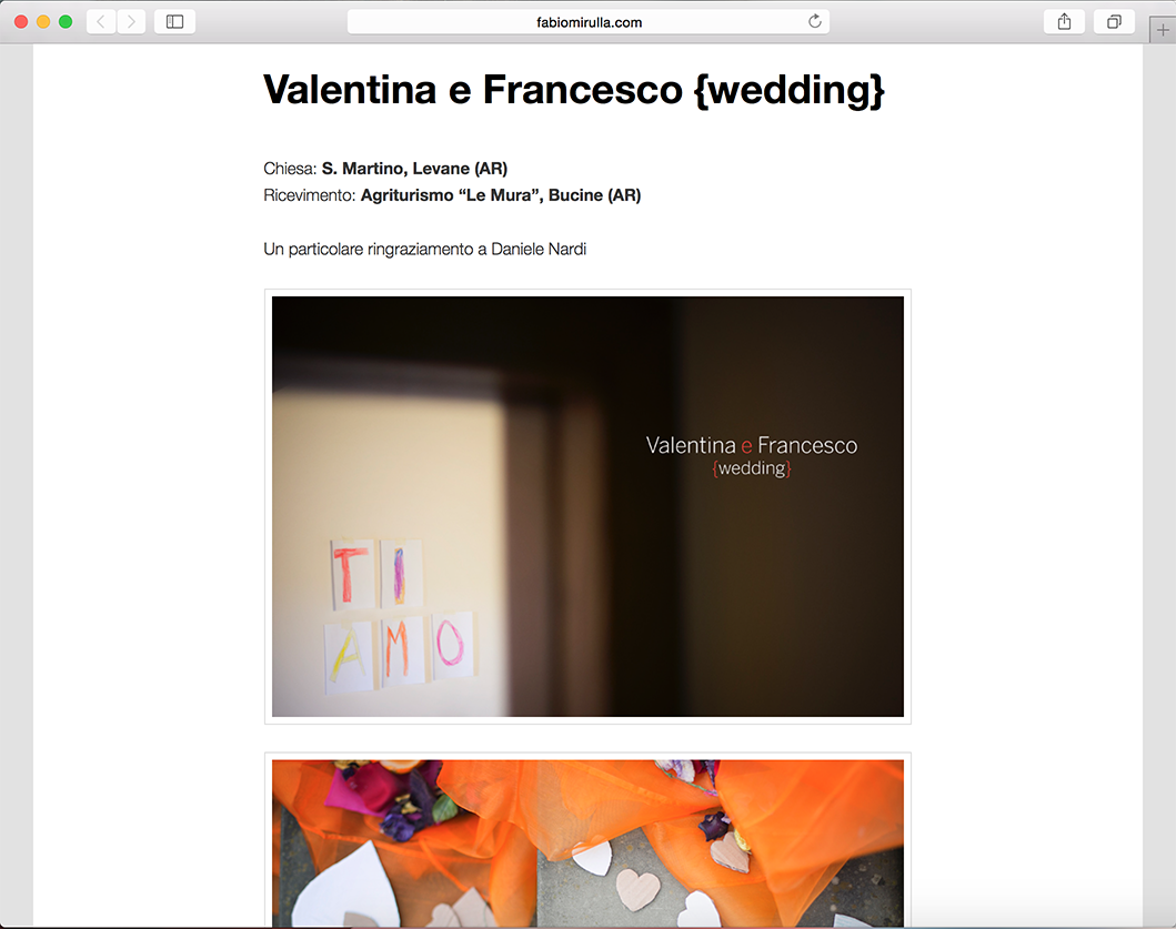 Valentina e Francesco – wedding con fabiomirulla.com