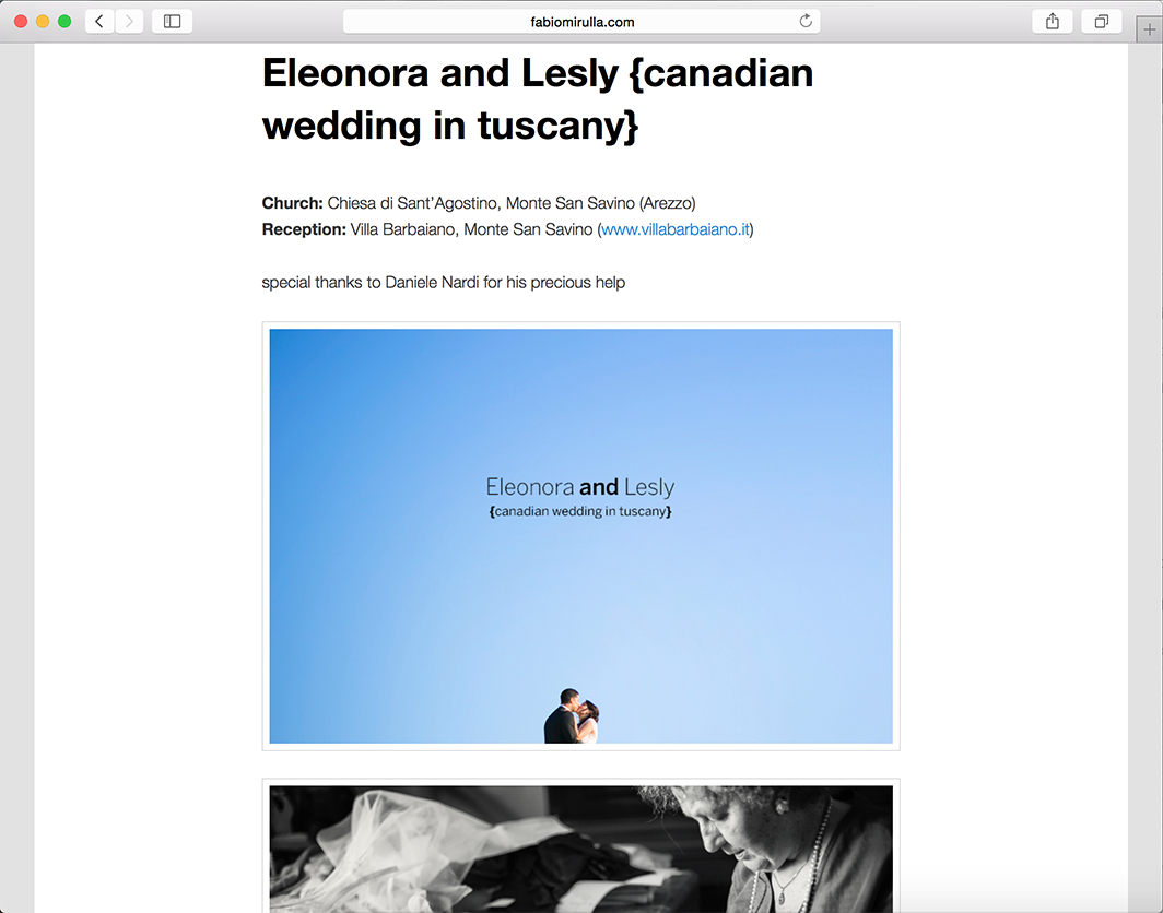 Eleonora and Lesly – wedding con fabiomirulla.com