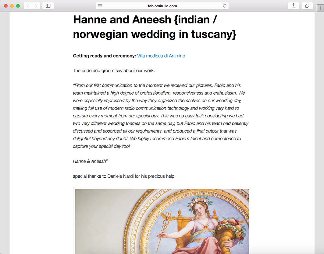 Hanne and Aneesh – wedding con fabiomirulla.com