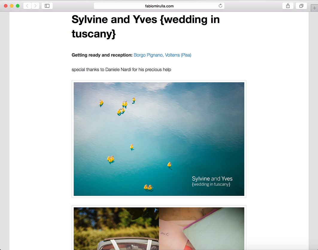 Sylvine and Yves – wedding con fabiomirulla.com